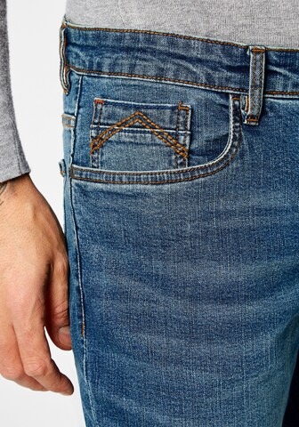REDPOINT Slimfit Jeans in Blauw