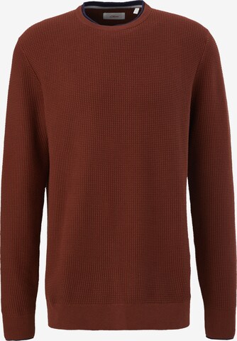 Pull-over s.Oliver en marron : devant