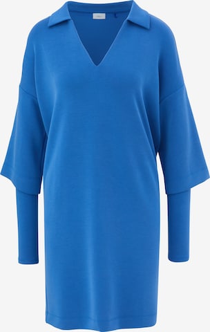 s.Oliver BLACK LABEL Jurk in Blauw: voorkant