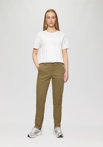 Coupe slim Pantalon QS en vert