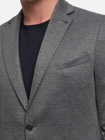 Zuitable Slim fit Suit Jacket 'DiNick' in Grey