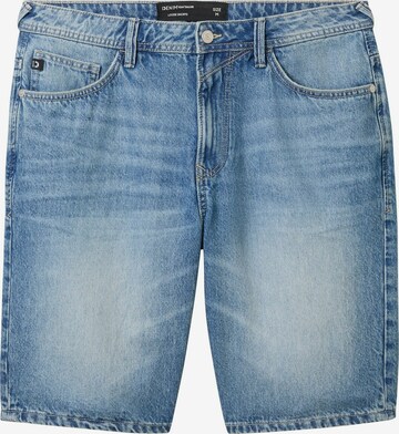 TOM TAILOR DENIM Loosefit Shorts in Blau: predná strana