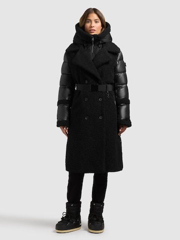 khujo Winter Coat 'Kalmia2' in Black