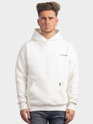 Richesse Sweatshirt 'GRACE HOODIE CREME' in Beige: voorkant