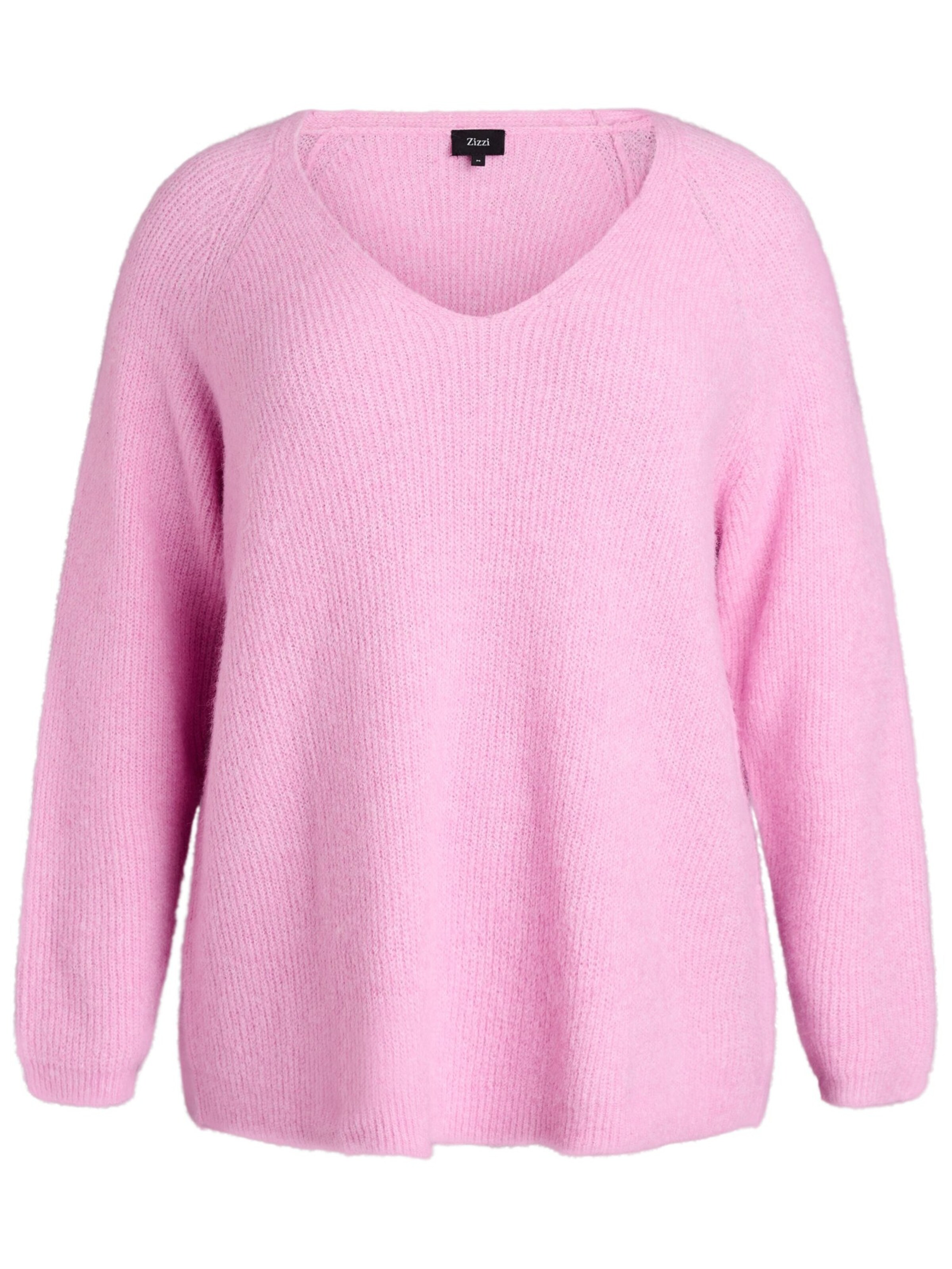 Zizzi Kampsun 'Cavilma', värv roosa: eest vaates