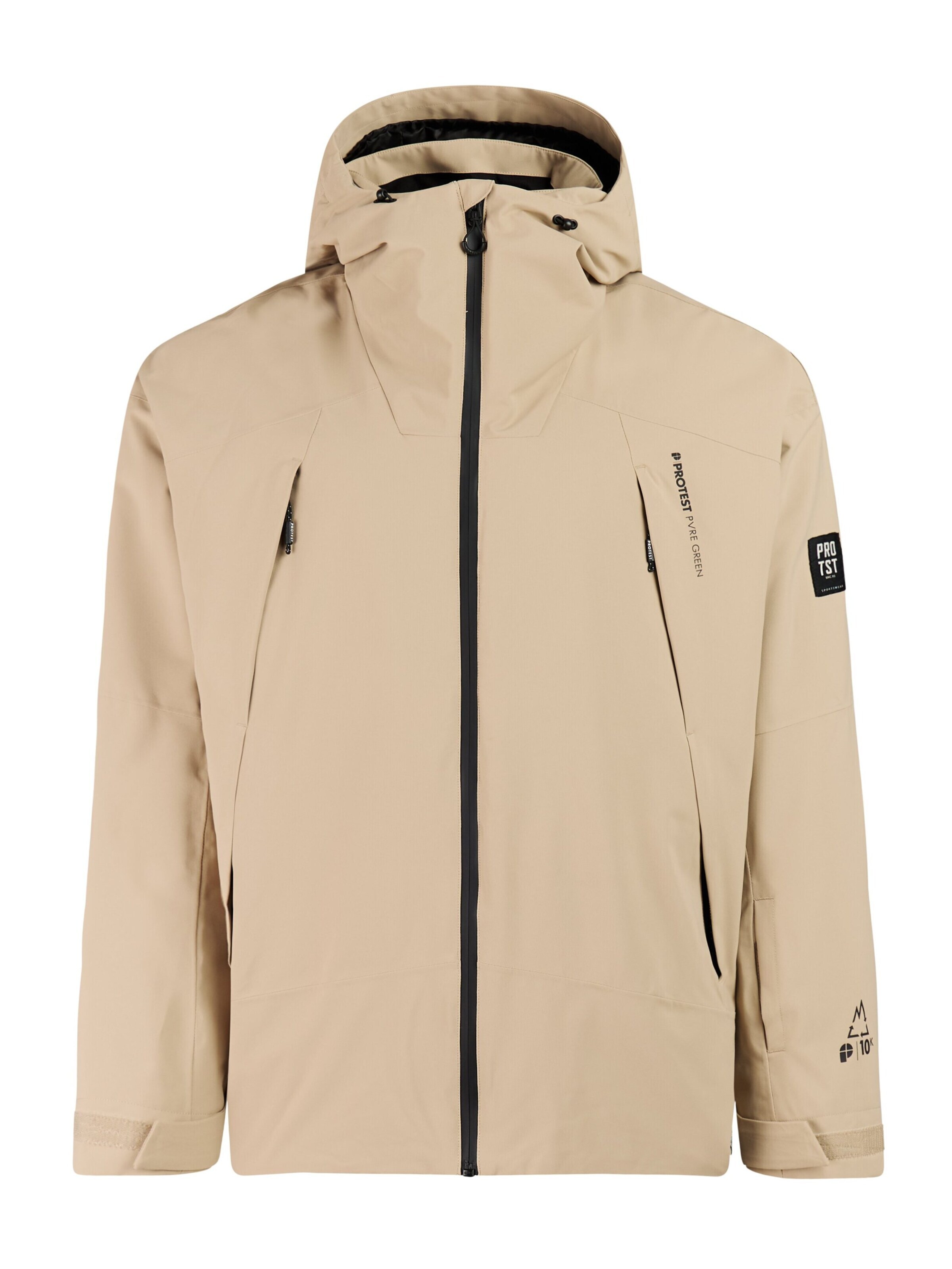 Veste de sport 'PRTDrifter' PROTEST en marron : devant