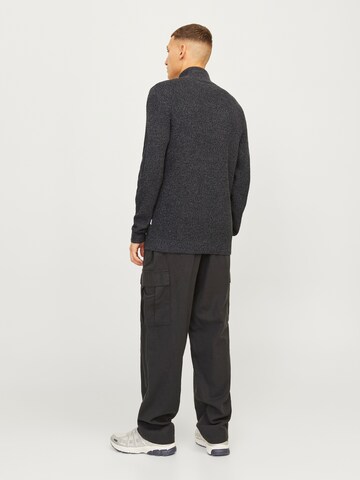 JACK & JONES Knit cardigan 'JJELewis' in Grey