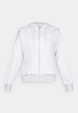 ADIDAS SPORTSWEAR Tepláková bunda 'Essentials' - Sivá