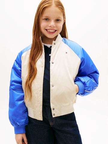 smėlio TOMMY HILFIGER Demisezoninė striukė: priekis