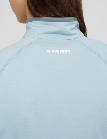 MAMMUT Sportpullover in Blau