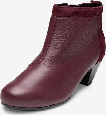 Ankle boots di VITAFORM in rosso: frontale