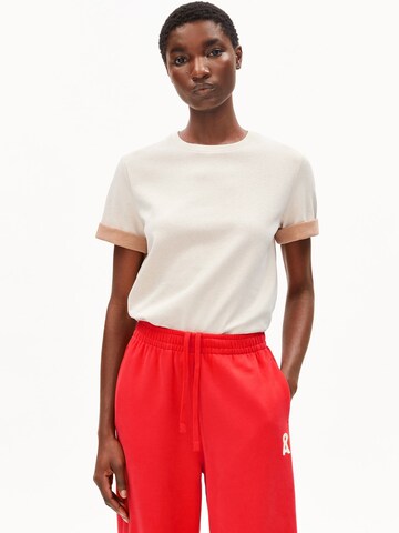 ARMEDANGELS Shirt 'Un-Wasted' in Beige: front