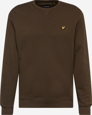 Sweat-shirt Lyle & Scott en vert : devant