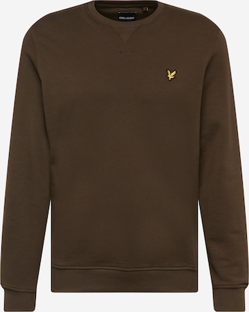 Lyle & Scott Sweatshirt in Groen: voorkant