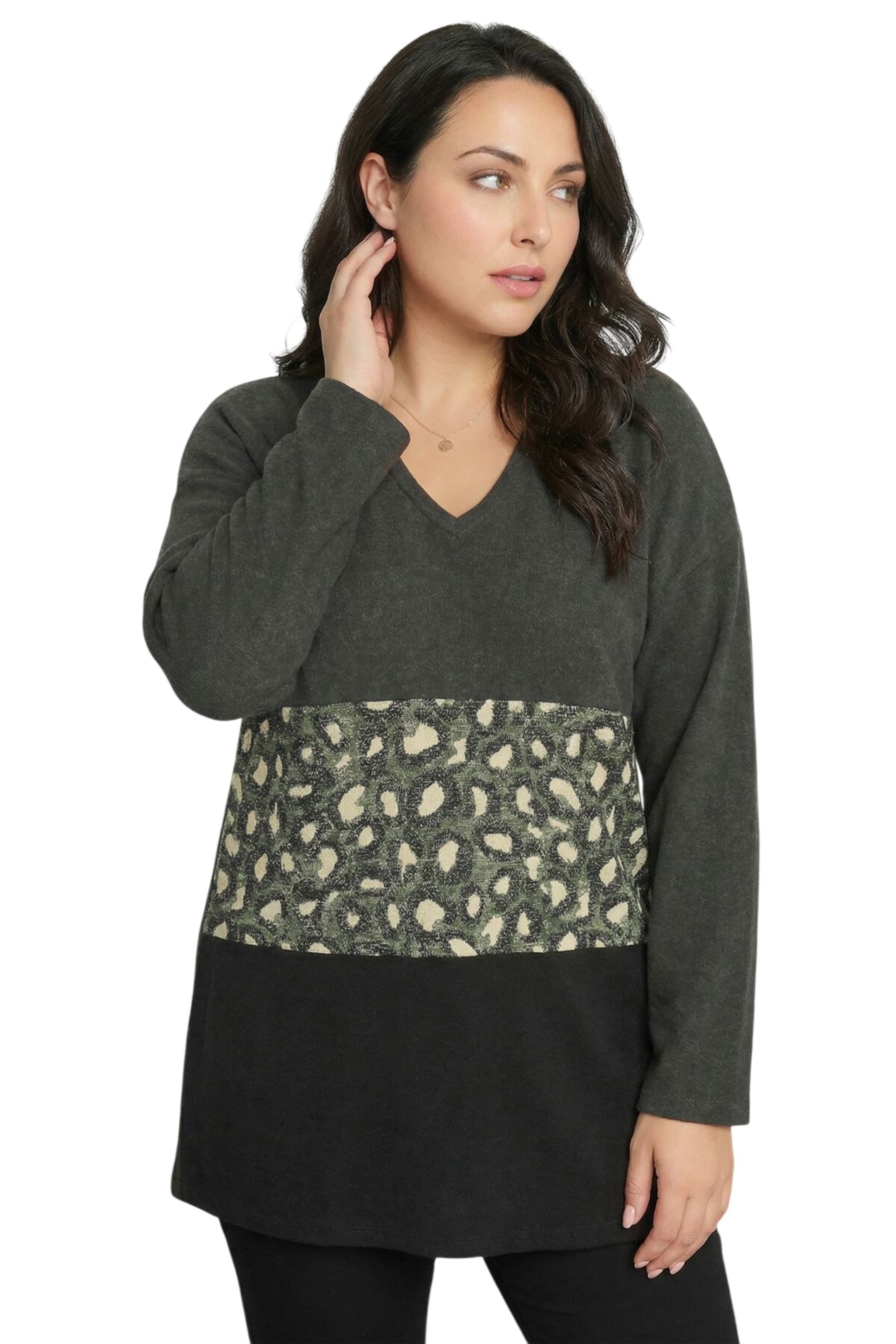 Stil Diva Pullover in Grau