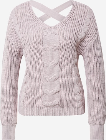 ABOUT YOU Sweater 'Michaela' in Grey: front