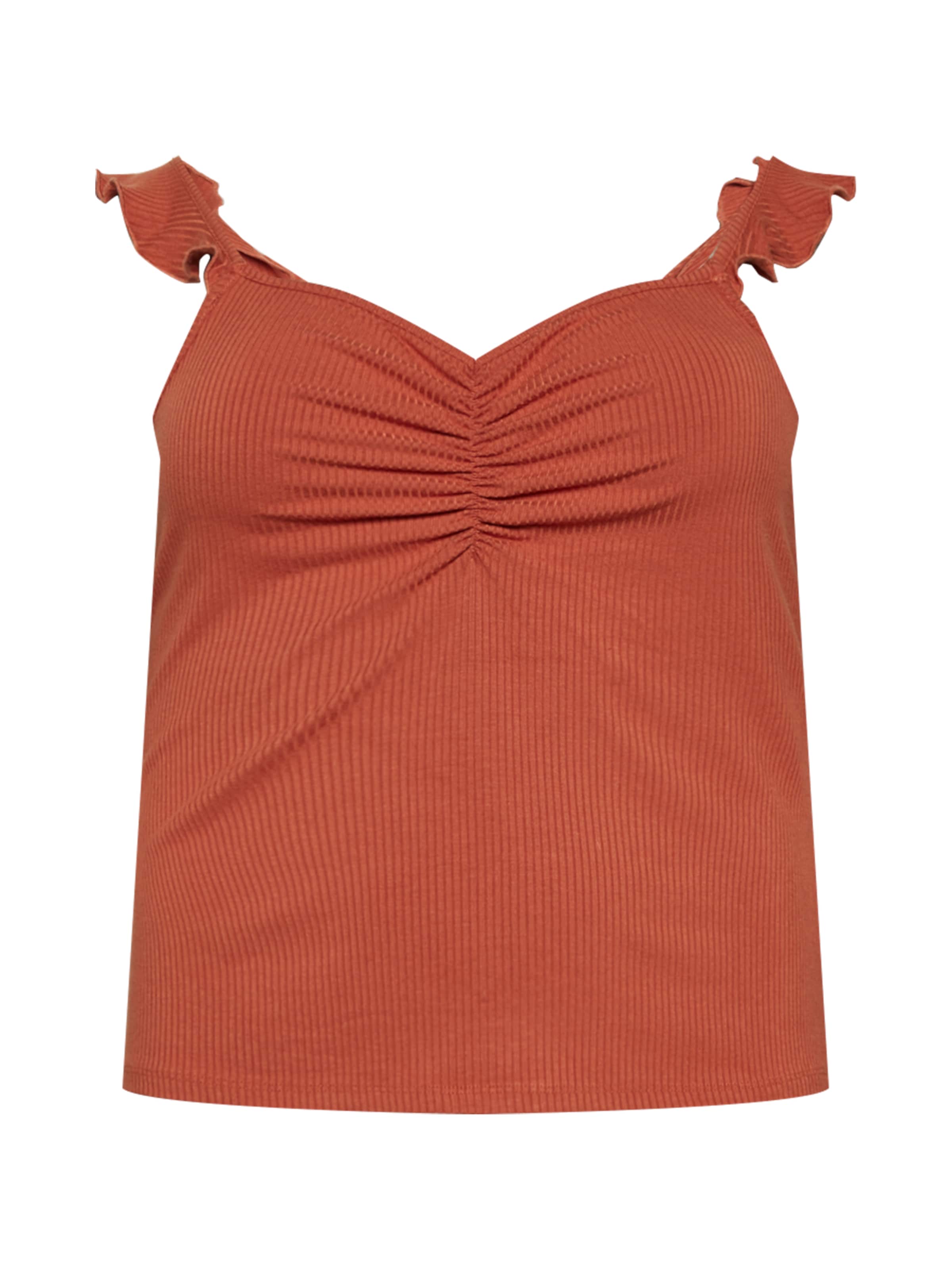 Top 'Hale ' di ABOUT YOU Curvy in rosso: frontale
