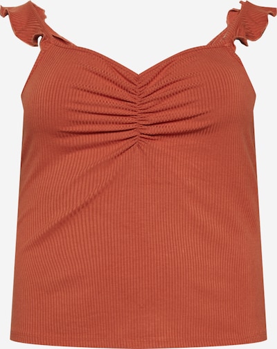 ABOUT YOU Curvy Top 'Hale ' en rojizo, Vista del producto