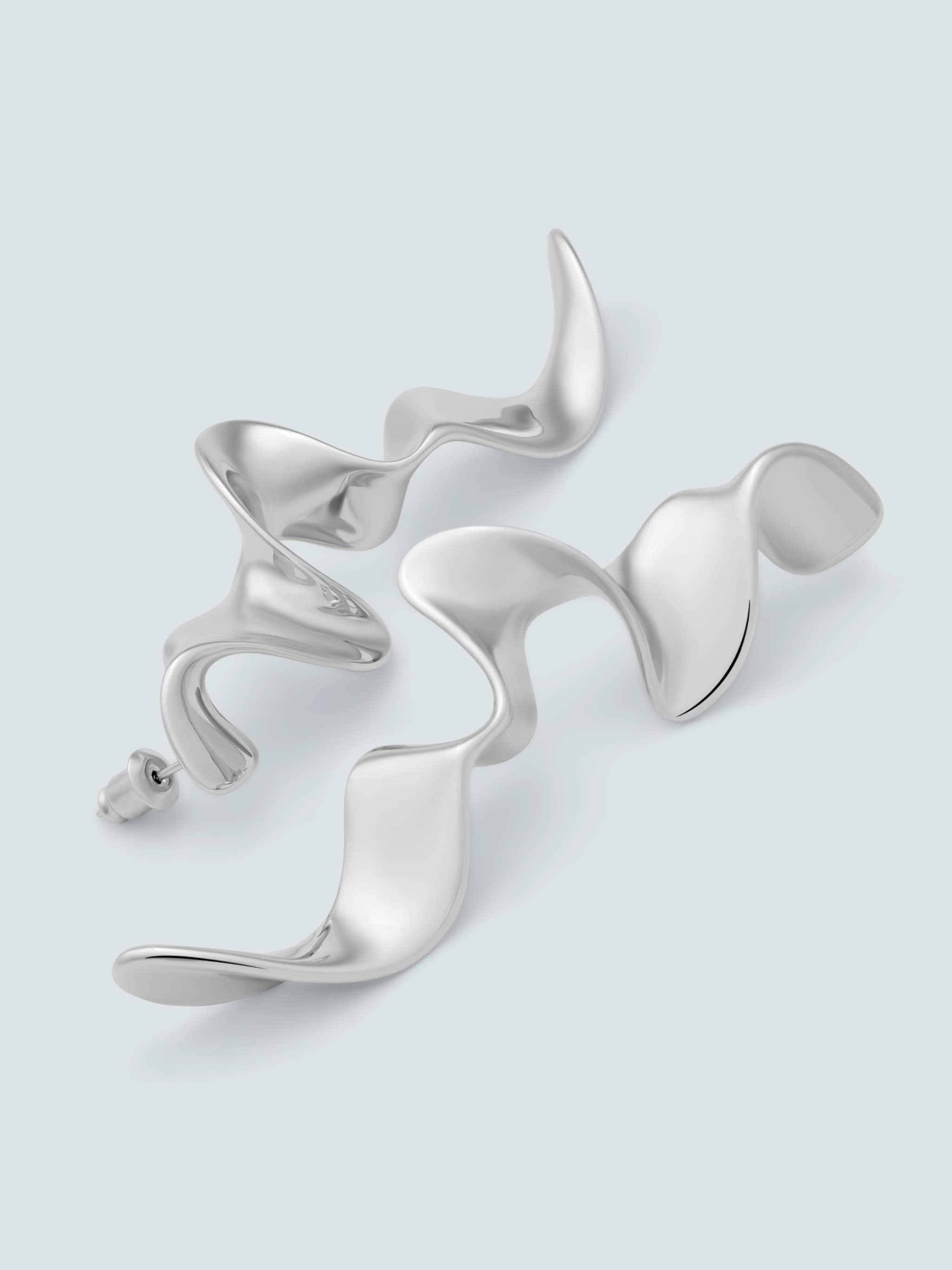 EDITED Producten Oorbellen 'Nia' Zilver