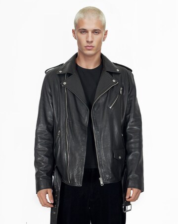 trueprodigy Tussenjas ' Easton ' in Zwart: voorkant