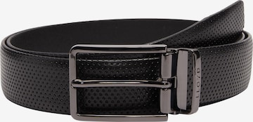 Lloyd belts Gürtel '0257' in Schwarz: Vorderseite