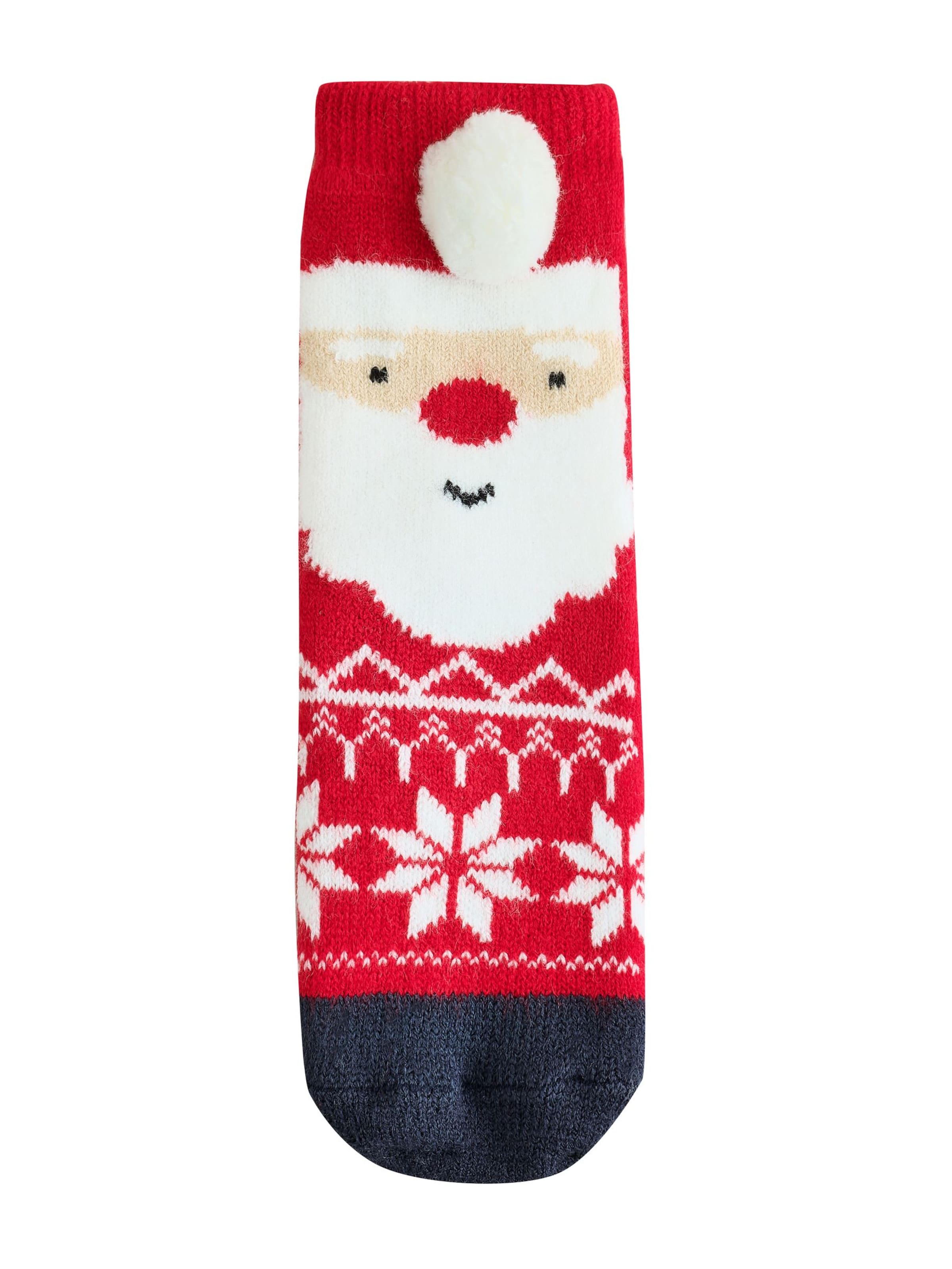 Next - Calcetines en rojo: frente