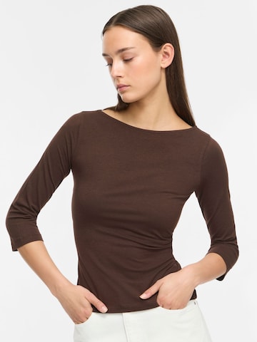 T-shirt 'VIEmilie' VILA en marron