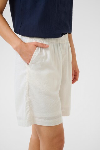 Cream Regular Broek 'CRLesia' in Wit