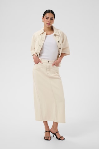 Kaffe - Falda 'Catharina' en blanco