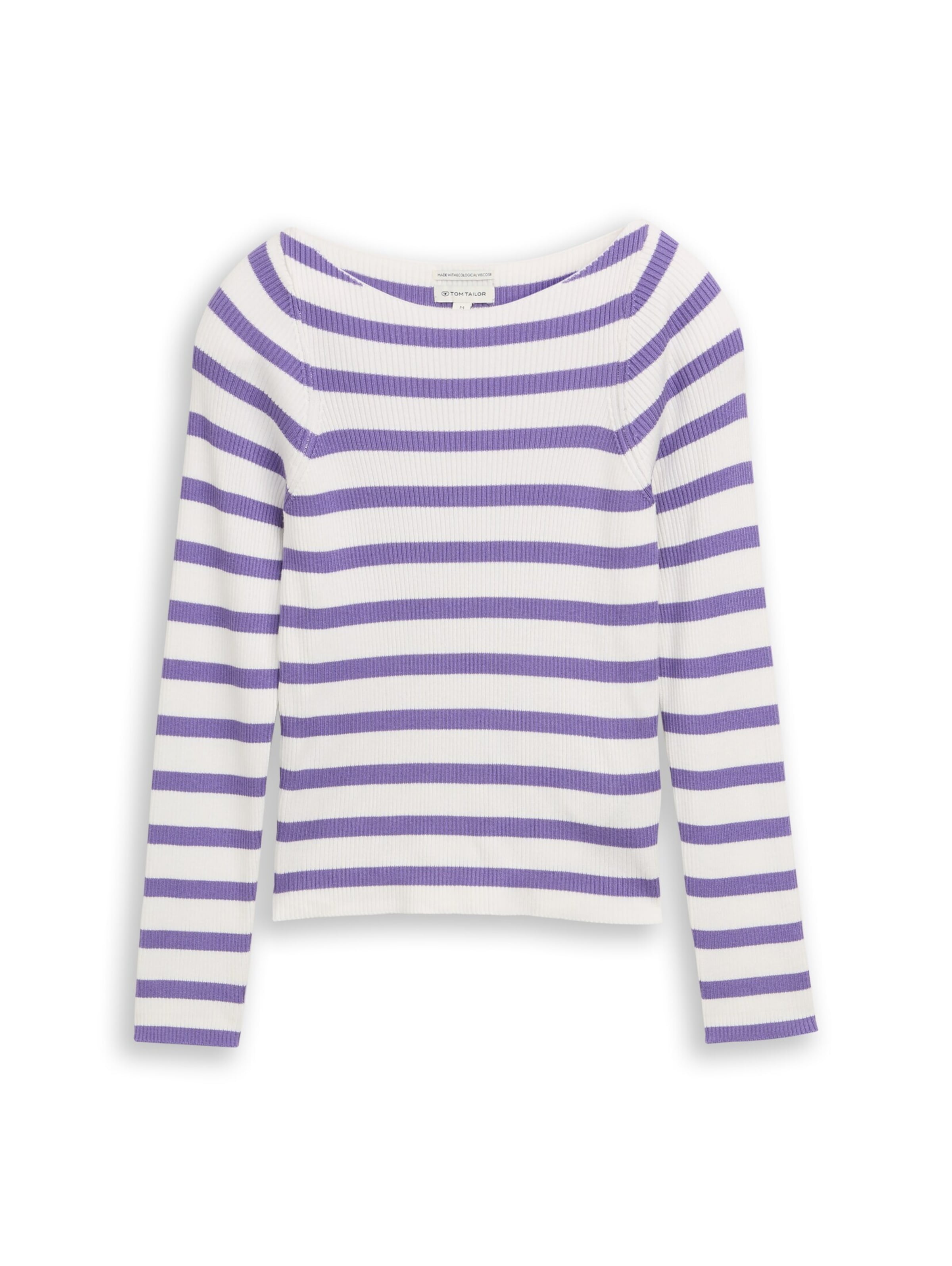 Pull-over TOM TAILOR en violet : devant
