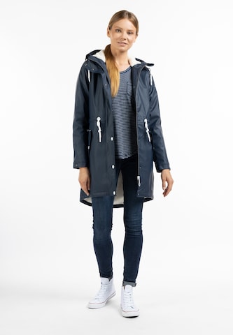 Parka mi-saison DreiMaster Maritim en bleu