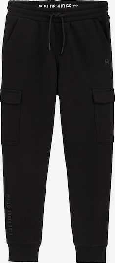 WE Fashion Housut värissä tummanharmaa / musta, Tuotenäkymä