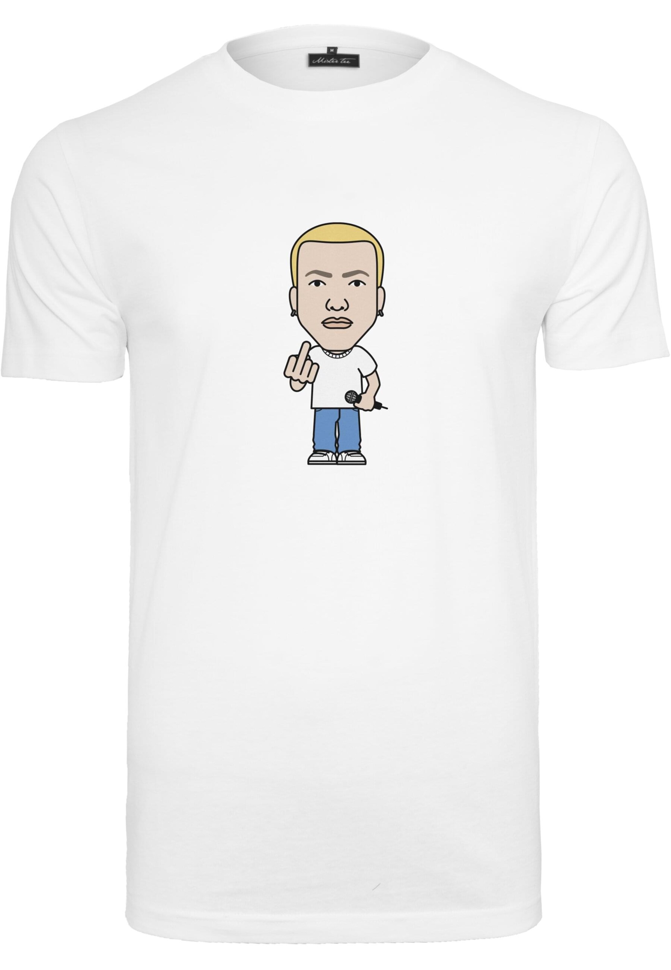 Maglietta 'Detroit Sketch' di Mister Tee in bianco: frontale