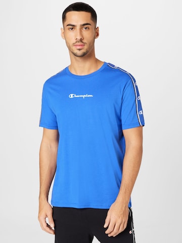 Champion Authentic Athletic Apparel Koszulka w kolorze niebieski: przód