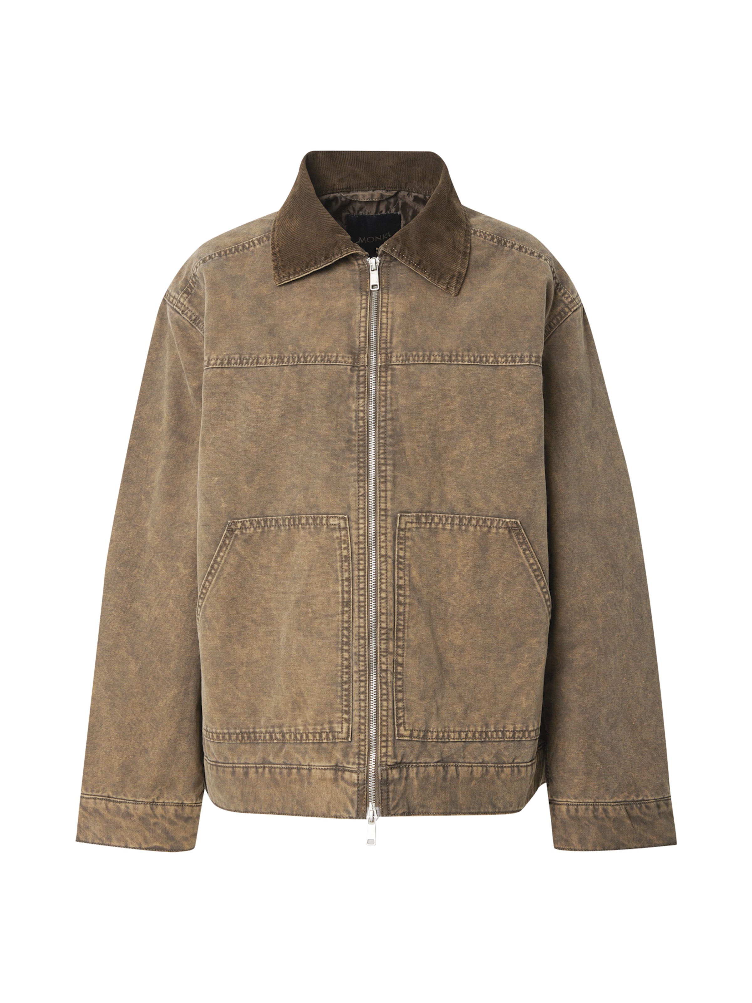 Monki Jacke in Braun: Vorderseite
