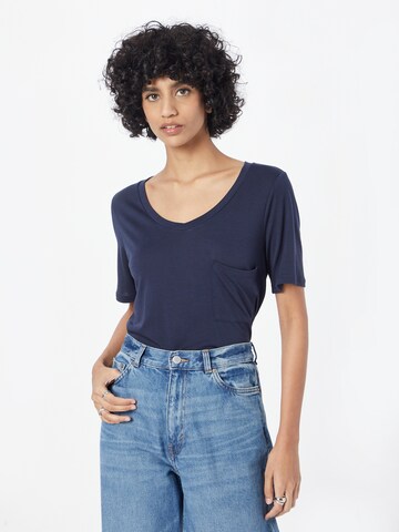 Hailys T-Shirt 'Nati' in Blau: Vorderseite