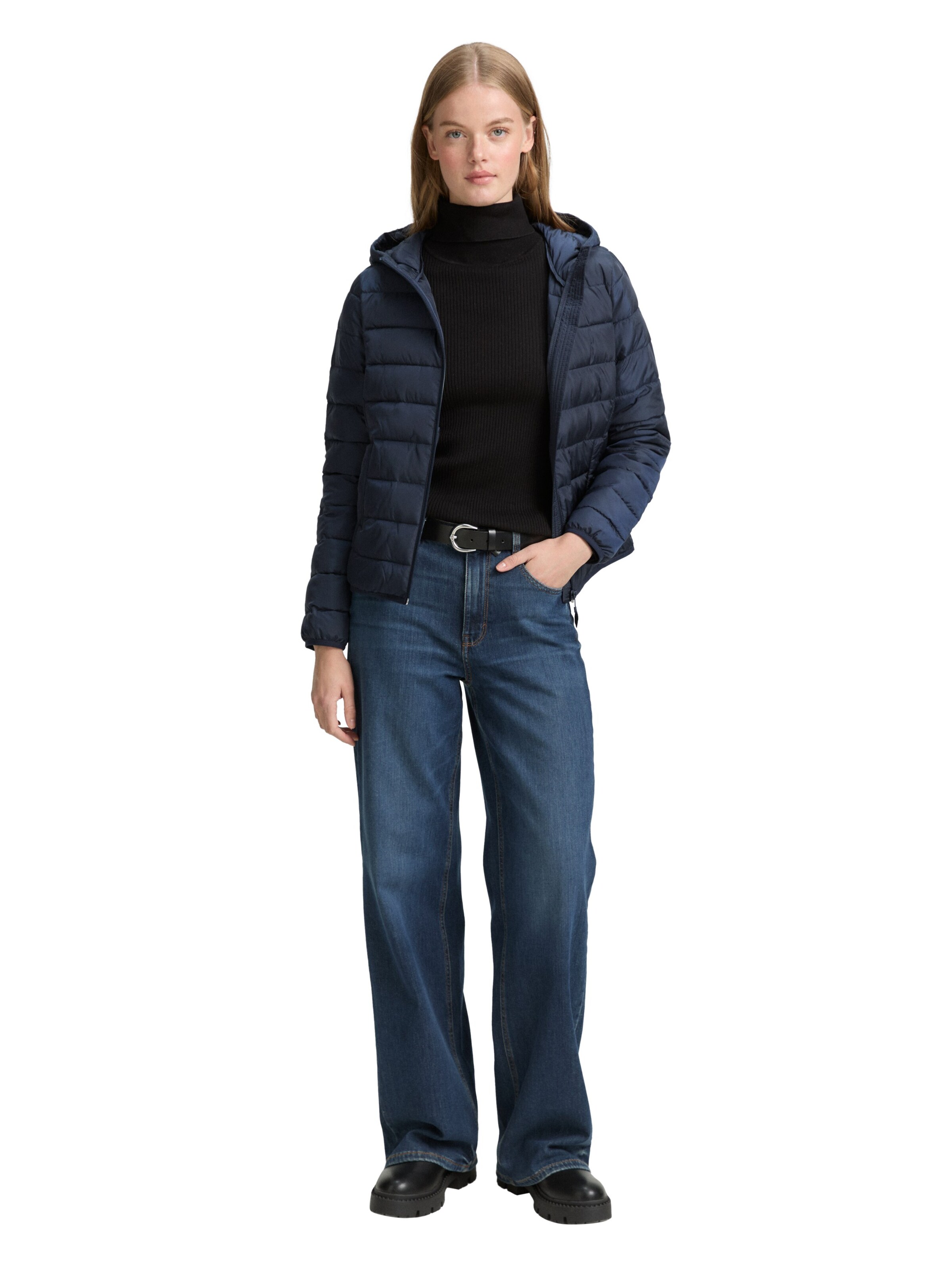 TOM TAILOR DENIM Between-Season Jacket in Blue