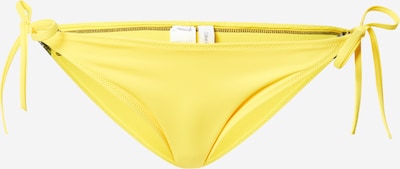 Calvin Klein Swimwear Bas de bikini en jaune / noir / blanc, Vue avec produit