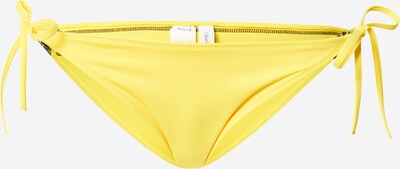 Calvin Klein Swimwear Bikini donji dio u žuta / crna / bijela, Pregled proizvoda