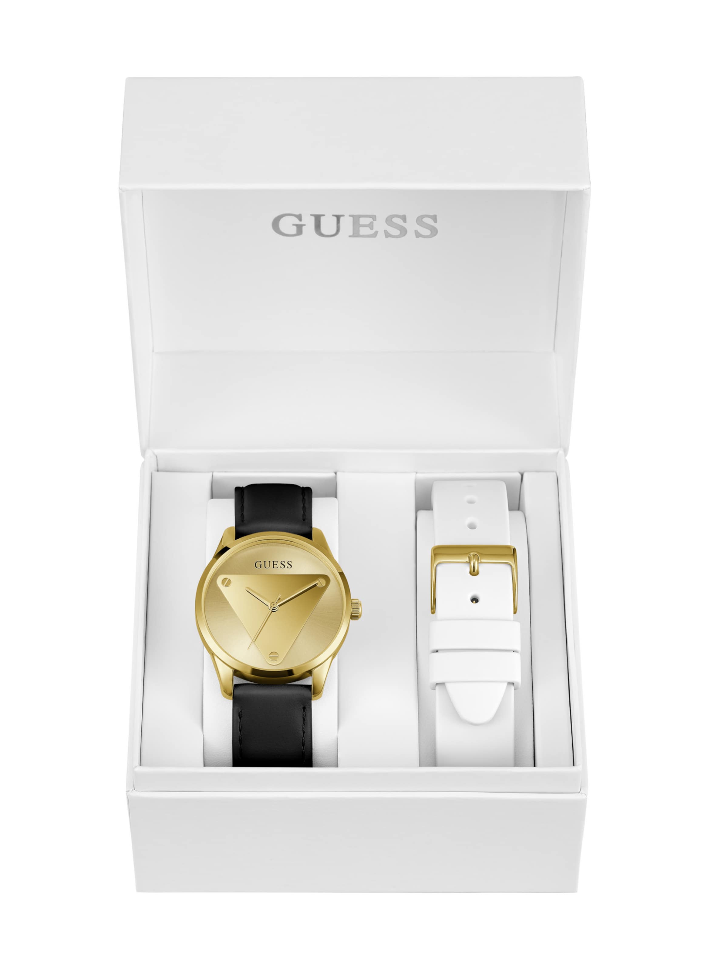 GUESS Analog Watch 'Emblem' in Black