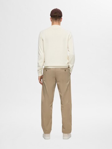 SELECTED Sweater in White