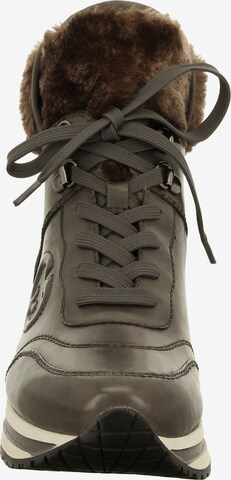 GERRY WEBER Lace-Up Ankle Boots 'CALIFORNIA' in Grey