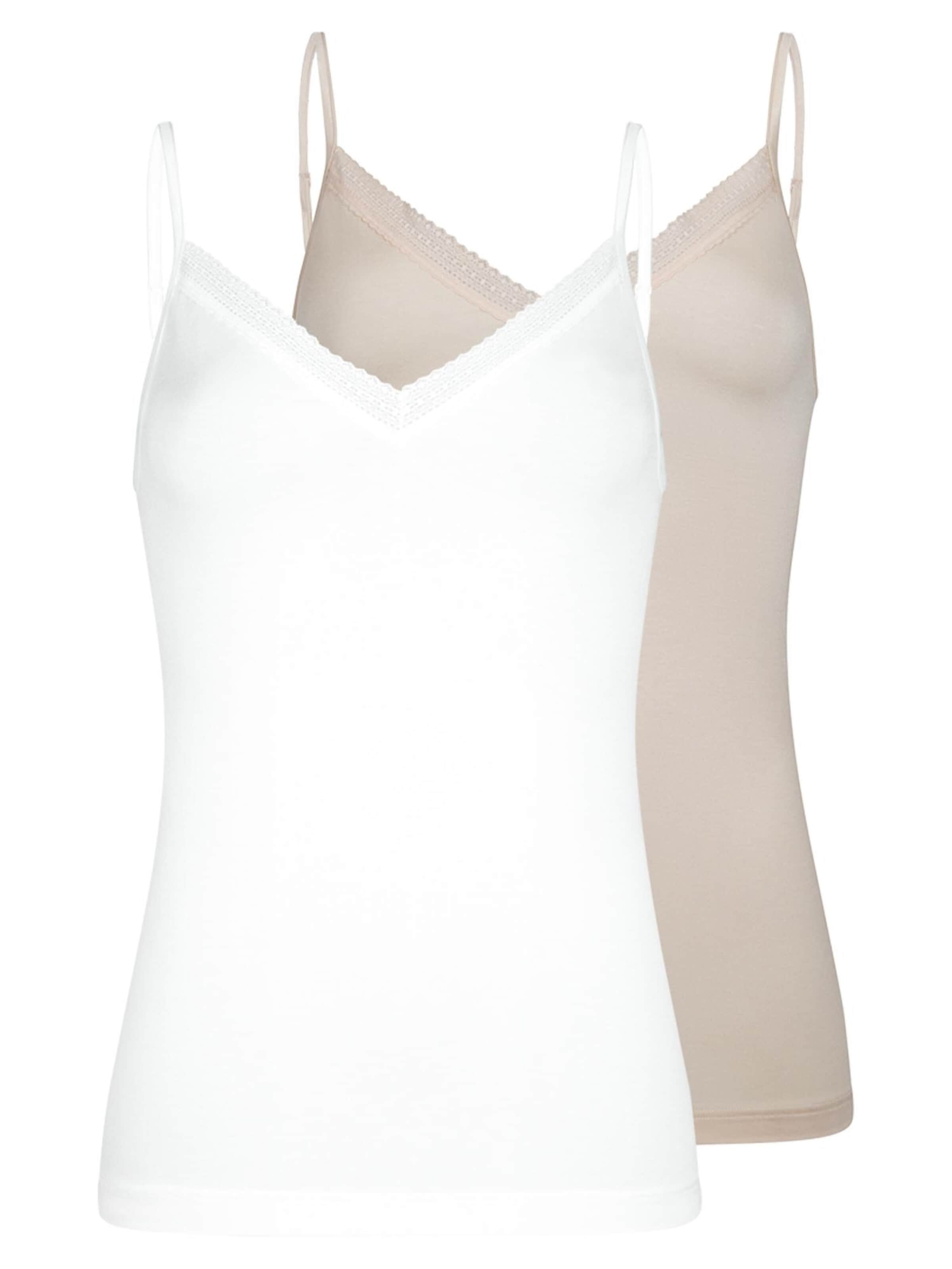 Mey Unterhemd 'Modal Lace'‌‌ in Beige: Vorderseite