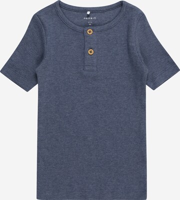 NAME IT Shirt 'Kab' in Blauw: voorkant