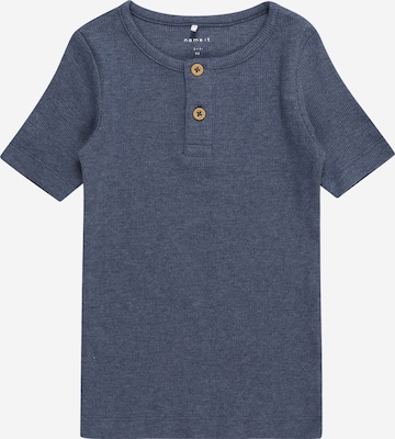 T-Shirt 'Kab' NAME IT en bleu : devant