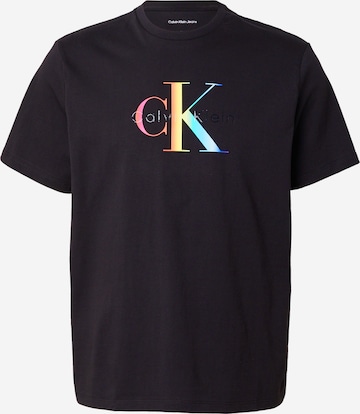 Calvin Klein Jeans Тениска '20s PRIDE25' в черно: отпред