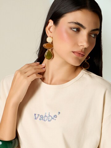 T-shirt oltre en beige