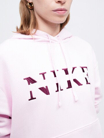 Nike Sportswear Sweatshirt 'PHNX FLC' in Pink