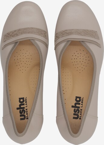 usha BLACK LABEL Pumps in Beige