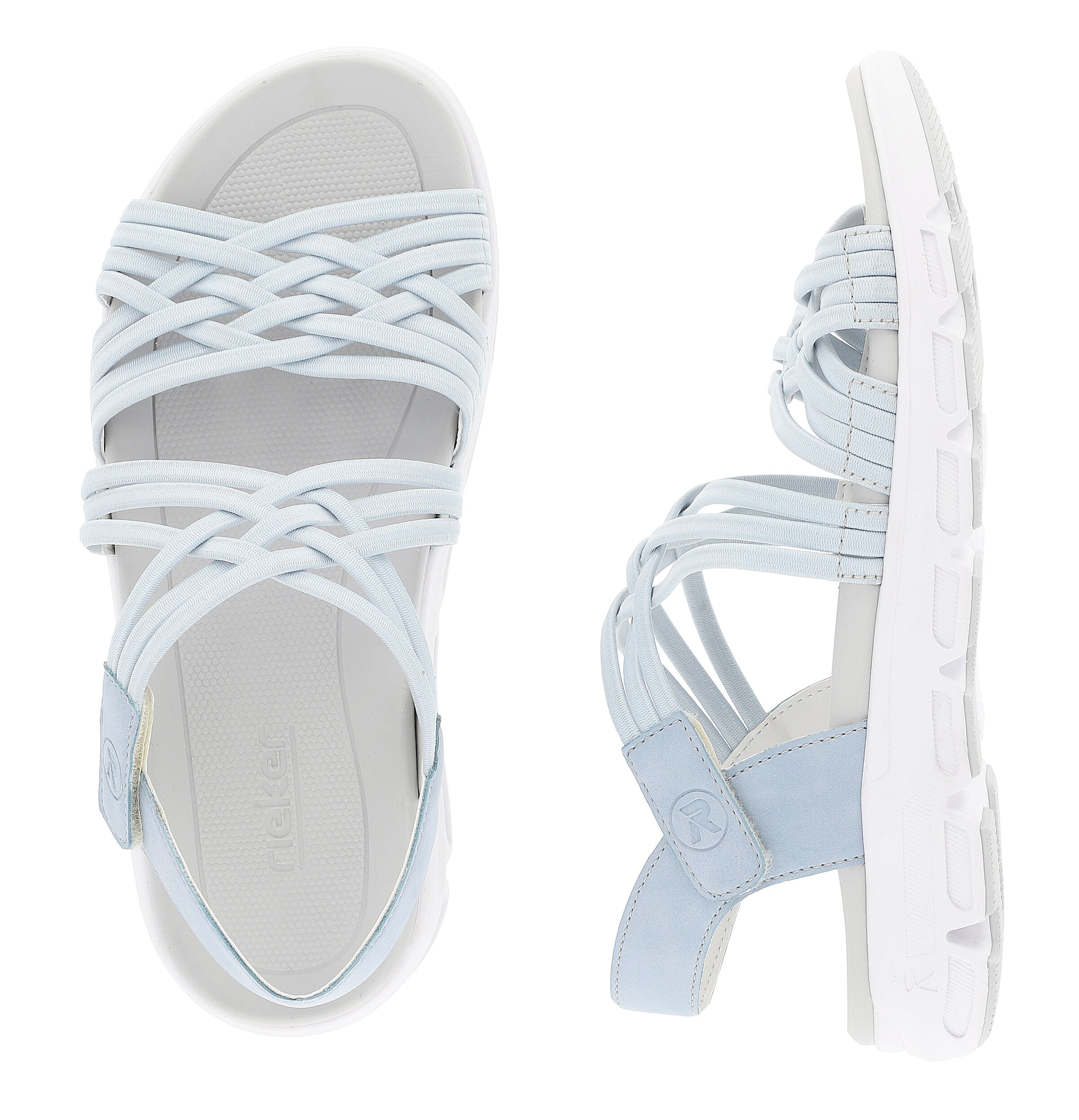 Rieker Sport Hiking Sandals 'Evolution' in Blue